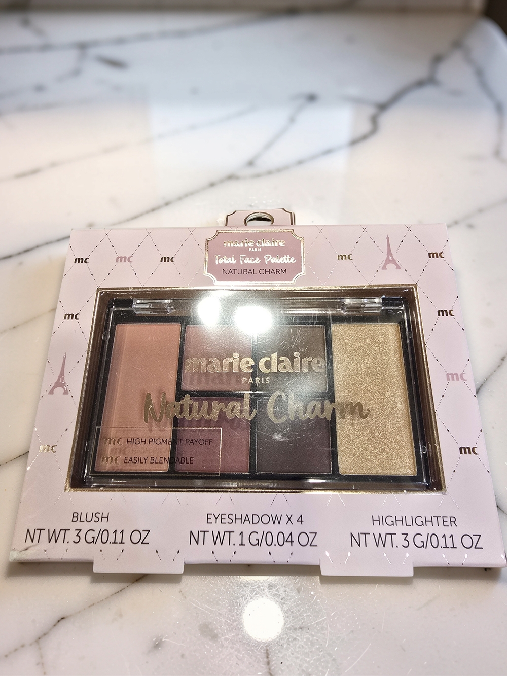 Marie Claire Paris Natural Charm Total Face Palette